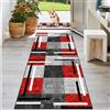 KwuSeug Tappeto Cucina Antiscivolo Lavabile Tappeto Runner Facile da Pulire Tappeto da Cucina Tappeti Camera da Letto Lavabile Moderno Tappeti Runner per Scale Ingresso Lavanderia Bagno 110 x 160 cm