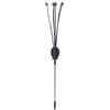 Aigostar Lampioncino segnapassi Led Feelers 0,04W Argento in acciaio con pannello solare IP44 Bianco caldo 2700K con sensore crepuscolare Aigostar