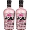 Mom Gin LOVE God Save The Distilled 37,5% Vol. 0,7l (Confezione da 2)
