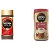 NESCAFÉ GOLD DECAF Caffè Solubile Decaffeinato, Barattolo 200g & GOLD Cappuccino Solubile, Barattolo 250g