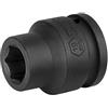 Jetech 3/4 Dr 19mm Impact Socket, metrica 3/4in Drive Impact Socket, Cr-Mo 3/4 Drive 19 mm Standard Impact Socket con design a 6 punti