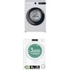 Candy ProWash 500 Front Loading Washing Machine, 8 kg + Candy Smart Pro Dryer 9 kg Heat Pump