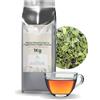PATRIZIO BRESEGHELLO - Malva Silvestre Fiori e Foglie Extra Taglio per Infuso e Tisana - Malva Fiori e Foglie Naturali 1 kg - Effetto Emolliente, Depurativo, Calmante e Diuretico
