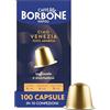 Caffè Borbone Miscela Ciao Venezia - 100 Capsule ALLUMINIO (10 confezioni da 10) - Compatibili con le Macchine ad uso domestico Nespresso®*