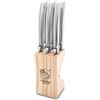 Laguiole Style de Vie Coltelli da bistecca Premium Line, spessore 1,8 mm, 6 pezzi, in acciaio inox