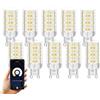 GY Lampadine Alexa G9 LED, 4W 440LM Bianco Calda Dimmerabile 2700K - 6500K Lampadine G9, Equivalente 40W, Piccolo Risparmio Energetico LED G9, Compatibile con Alexa e Google Home, 10 Pezzi