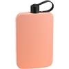 Jayruit Fiaschetta da 500 ml, in acciaio inox, a prova di perdite, con tappo a cerniera, per whisky, portatile, tascabile, da uomo, per campeggio, escursionismo, viaggi, colore nero (rosa)