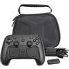 Generic Custodia Protettiva per Steam Controller 2, Custodia in Tessuto Oxford con Rivestimento Rigido Antigraffio (nero)