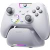 AKNES EasySMX X05Pro Controller per PC/Switch/Android/iOS, Pulsanti per Gioco Silenziosi, Joystick ad Effetto Hall, Grilletti Hall a Doppio Stadio, 2 Pulsanti Programmabili (Bianco)