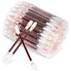 IOHJSA 100 Pcs Monouso Cotone Tampone Iodoforo, Cotone Stick Iodio, Tampone di Disinfezione Della Pelle con Iodoforo per la Casa Ospedaliera