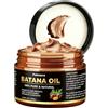Polemera Batana Olio per capelli spremuto a freddo, 125 ml, stimola la crescita dei capelli, olio di Batana puro per idratare e riparare capelli secchi, danneggiati e per la cura della pelle