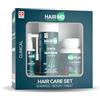 HairMD Set per capelli post-trapianto - Trattamento riparatore di 1 mese con shampoo, siero e multivitaminici - Prodotti avanzati per la cura dei capelli con biotina, cheratina, collagene