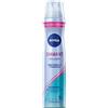 NIVEA Diamond Volume Care Styling Spray rinforzante per capelli con pantenolo e vitamina B3, vernice per capelli per volume lucido con tenuta 24 ore (livello 5) e formula vegana (250 ml)
