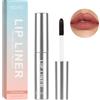 LOPHE Lip Liner, Plump Lip Liner Lip Peel Off a Lunga Tenuta, Liner Labbra Tatuaggio per Labbra Rimovibile, Effetto Rimpolpante, No Transfer, Matita Labbra Tattoo(Marrone scuro)