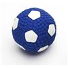 Genérico Palla indistruttibile per cani,Pallone da calcio indistruttibile per cani,Giocattolo da masticare per cuccioli,Palline resistenti e scricchiolanti per cani giocattolo interattivo per