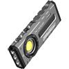 HOTLIGH ZF8313 Torcia LED Ricaricabile, EDC Flashlight, 2000 lumen Torcia Potente con Sorgente Luminosa RGB e UV per Esterni, Riparazione Auto