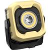 HOTLIGH Faro LED Ricaricabile, 1200LM Faretto LED Ricaricabile con Impermeabilità IPX4, 4000mAh Faretto a Batteria, Lampada Officina per Riparazioni Auto, Campeggio, Emergenze