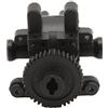 Shanrya RC Gear Box Diff Set, 1/16 RC Set Differenziale Posteriore per Auto Potente Ingranaggio Interno Liscio Nero per S16 EX16