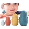 Generic Bambole Impilabili | Matrioska a Forma di : Giocattoli per Impilare, Bambole Russe per Impilare, Matrioska In Silicone, Giocattoli Educativi per Bambini Piccoli
