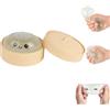 EliphonTowne Giocattolo Squishy Glitter Dumpling - 1 PEZZO Bao Bun Squishy con Scatola con Vapore, Giocattoli Squishy Dumpling, Squishys Giocattoli Antistress, Giocattolo Antistress da Spremere Portatile per