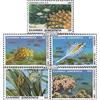 Prophila Collection Grecia 1680A-1684A (Completa Edizione) MNH ** MNH 1988 Kleinstlebewesen in Mar Mediterraneo (Francobolli per i Collezionisti) Acqua Animali