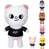 LCCGZ Stray Kids Peluche, 25cm Peluche Skzoo, Peluche Animali Skzoo, St-ray Kids Plush Doll, Stray Cartoon Peluche, Peluche Skzoo St-ray Kid, Peluche dei cartoni animati, Regali di compleanni per i fan