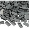 PATIKIL 555 Pezzi blocco Piatti All'ingrosso, 1x2 Piastrelle Quadrate Grigio Scuro Superficie Liscia Mini Mattoncini Accessori Compatibili Con Kit Mattoncini Per Costruire