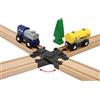 locorico - Attraversamento per Treno in Legno (4 Vie Rotante)