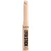 NYX Professional Makeup Correttore in Stick, Attenua, Corregge e Illumina, Tenuta fino a 12h, Arricchito con Acido Ialuronico, Pro Fix Stick, Tonalità: Alabaster, 1,6 g