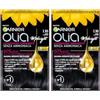 Garnier Olia Midnight Tinta Capelli, Colorazione Permanente Senza Ammoniaca, Fragranza Delicata, Copre il 100% dei Capelli Bianchi, Con Oli di Fiore di Origine Naturale, Formula Vegana, Nero Zaffiro