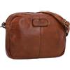 Gusti Leder Gusti Dominic - Borsa a tracolla da donna in pelle vintage marrone pelle, marrone