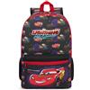 Get Trend Disney Cars Saetta McQueen Zaino Ragazzo, Leggero Zaino Scuola con Spallacci e Zip per Sport e Gite, Idea Regalo Ragazzi (Multi Cars)