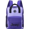 DELSEY PARIS Jeep JS014D - Zaino morbido, 36 cm x 27 cm x 17 cm, 17 l, XS, Viola, XS, Casual