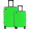 ETERNITIVE - Valigia I Valigia Rigida in ABS I Trolley con Lucchetto TSA I Bagaglio con 4 Ruote a 360° I Valigia Durevole