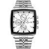 DAXIAOYU Rettangolo Mens Orologi Da Polso Al Quarzo Orologi Da Polso di Lusso Business Orologio