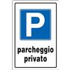 Dakota Cartello parcheggio privato 20 x 30 cm