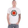 Red Hot Chili Peppers ROCKOFF T-Shirt # M Unisex White # Red Asterisk