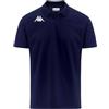 Kappa - Polo, Uomo, Blu, Cotone, Calcio. Kappa4Football Nangat, Taglia: 2XL
