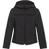 TRUSSARDI JEANS Donna Piumino 56S007861T005975 Poliuretano Nero 40