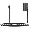 Tsophreniq Cavo connettore di alimentazione di tipo C di ricambio per batteria LPE6 Dummys per 90D 80D 70D 60Da 6D Dummys cavo della batteria