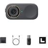 Insta360 Link 2C Pro, Webcam 4K PC/Mac, sensore 1/1, 3, microfoni direzionali canc. rumore, inquadratura autom., HDR, Twitch per stream o riunioni, supporta Stream Deck, Zoom