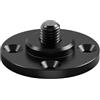 Mocoocouture Supporto professionale in alluminio con filettatura da 3/8 pollici per lampade fotografiche, dispositivi mobili, soluzione di installazione del desktop, supporto per fotocamera