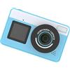 ZUJIABAO Fotocamera digitale subacquea 48 milioni di protezioni IP68 10ft Design 18X zoom per attività di esplorazione dell'acqua Macchina fotografica subacquea