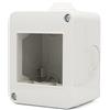 MAPAM box 2P compatibile VIMAR PLANA - GEM-A6102BI