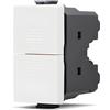 MAPAM doppio pulsante interbloccato JOY BIANCO compatibile MATIX - F530BI