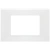 MAPAM placca tecnopolimero 4P BIANCO compatibile VIMAR PLANA - GEM-P6004BI