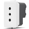 MAPAM presa 10A BIANCO compatibile MATIX - JOY-F519BI
