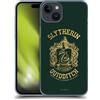 Head Case Designs Licenza Ufficiale Harry Potter Slytherin Quidditch Deathly Hallows X Custodia Cover Dura per Parte Posteriore Compatibile con Apple iPhone 15 Plus