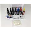INKJET ORIGINALE CARTUCCE RICARICABILI COMPATIBILI PER EPSON STAMPANTE WF-2810DWF WF-2830DWF WF-2835DWF WF-2850DWF CON 700ML INCHIOSTRI 4 BOCCETTE NERO + COLORI