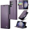 oiysrtoc Cover per Samsung Galaxy S23 Ultra in Pelle PU Premium, Portafoglio con 3 Fessure Carte e Supporto, Blocco RFID, Chiusura Magnetica Custodia Samsung Galaxy S23 Ultra, Viola